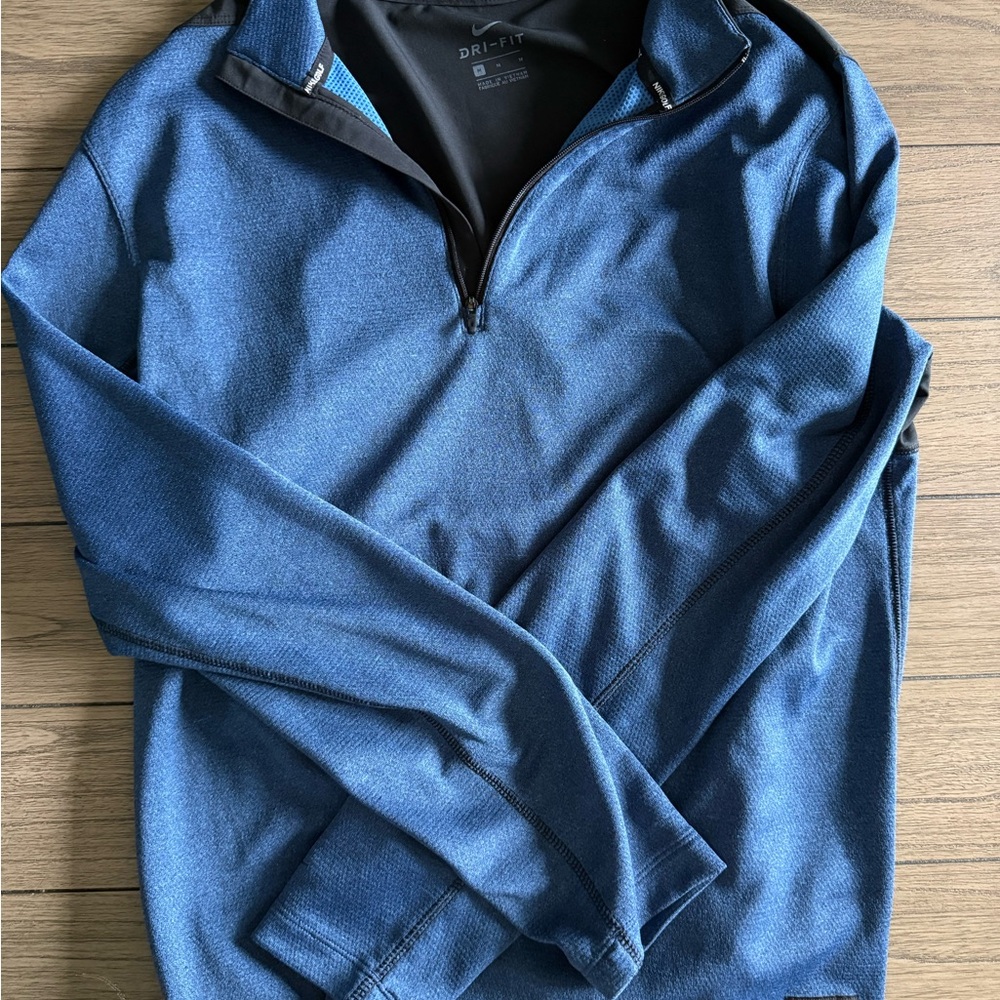 Nike women’s Zip-Up Blue Sweater
